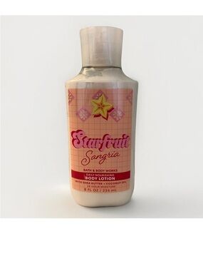 Bath & Body Works Starfruit Sangria Body Lotion - New & Factory Sealed